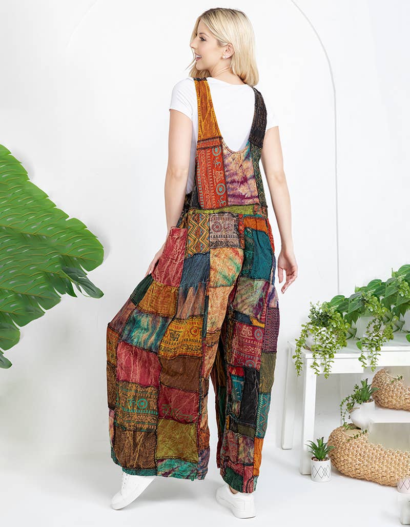Patchwork Jumpsuit